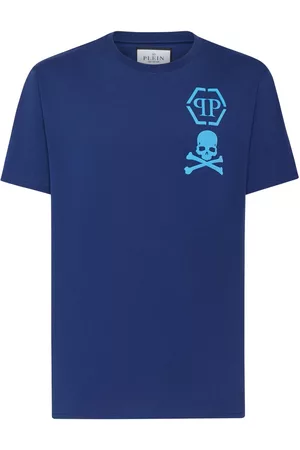 Philipp Plein Men Short Sleeve - Logo-print cotton T-shirt