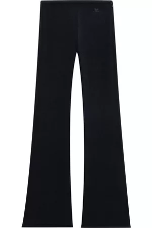 Courrèges Heritage low-rise flared trousers