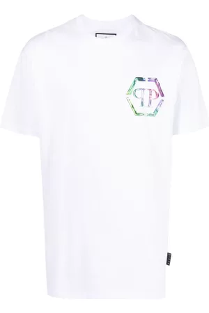 Philipp Plein Men Short Sleeve - Glass short-sleeve T-shirt