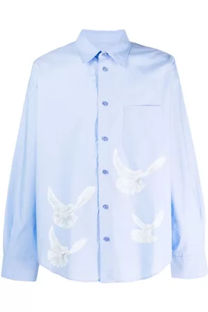 3PARADIS Singing Birds cotton shirts