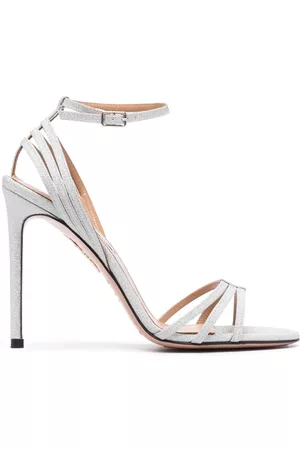Aquazzura 110mm glitter sandals
