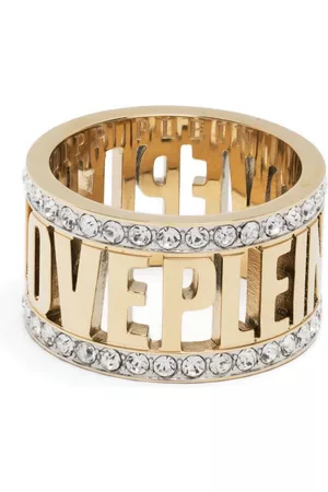 Philipp Plein Logo-lettering ring