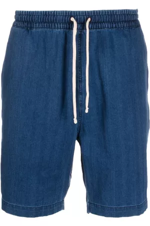 Universal Works Men Shorts - Beach cotton herringbone shorts