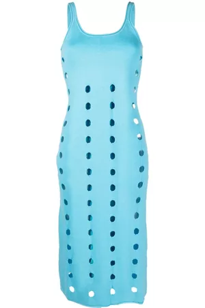 House of Sunny Canopy knitted midi dress