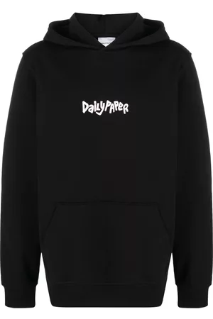 Daily paper Men Sweatshirts - Logo-print cotton hoodie