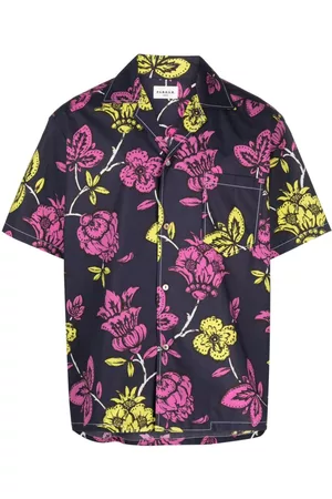 P.a.r.o.s.h. Men Shirts - Floral-print cotton shirt