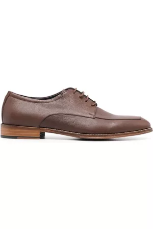 Pollini Men Shoes - Sacchetto leather Derby shoes