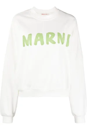 Marni Logo-print cotton sweatshirt