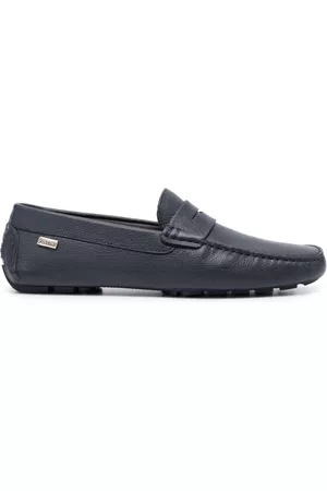Pollini Men Loafers - Drivers leather loafers