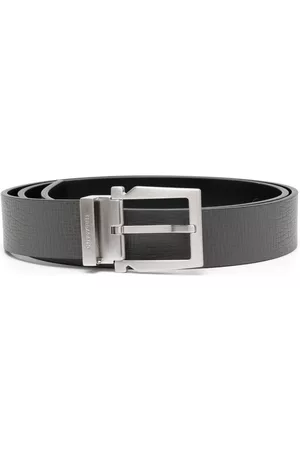 Salvatore Ferragamo Men Belts - Buckle-fastening leather belt