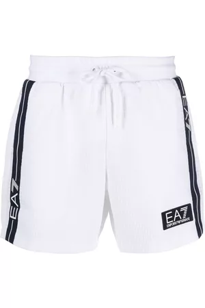 EA7 Men Sports Shorts - Logo-patch track pants