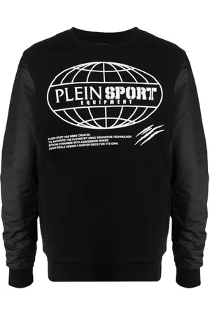 Philipp Plein Men Sweatshirts - Global Express Edition cotton sweatshirt