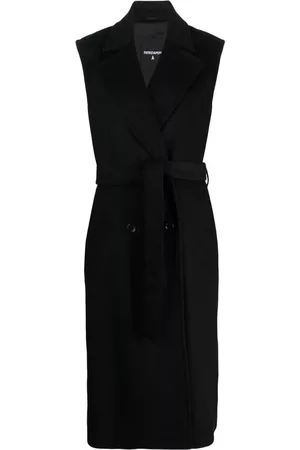 Patrizia Pepe Double-breasted sleeveless coat