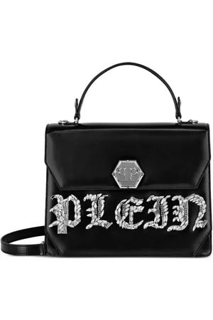 Philipp Plein Gothic Plein large leather bag