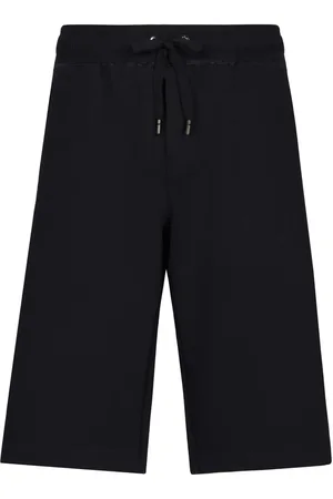 Dolce & Gabbana Logo-patch drawstring track shorts