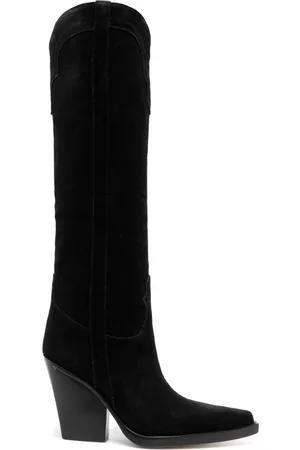 PARIS TEXAS Women Knee High Boots - Suede knee-high 90mm boots
