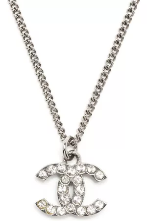 CHANEL Women Necklaces - 2012 CC rhinestone-embellished necklace