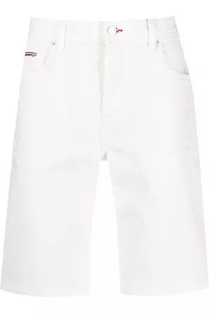 Tommy Hilfiger Men Shorts - Straight-leg cotton shorts