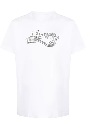 Maharishi Embroidered-motif organic-cotton T-shirt