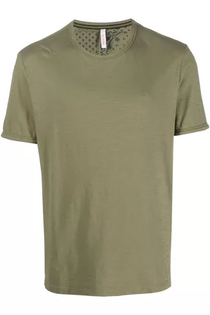 sun68 Men Short Sleeve - Embroidered-logo cotton T-shirt