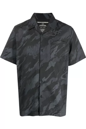 Maharishi Men Shirts - Bonsai Forest-print shirt