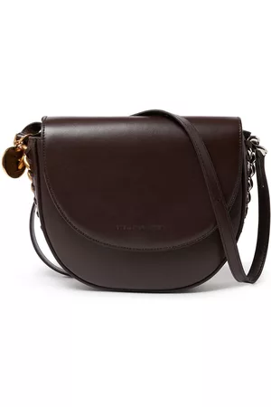Stella McCartney Frayme logo-embossed shoulder bag