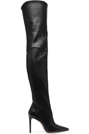 Stuart Weitzman Women Boots - Ultrastuart 110mm leather boots