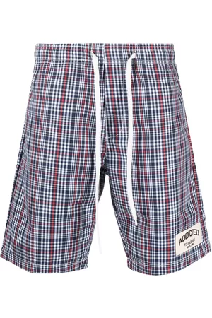 P.a.r.o.s.h. Men Bermudas - Plaid-check print shorts