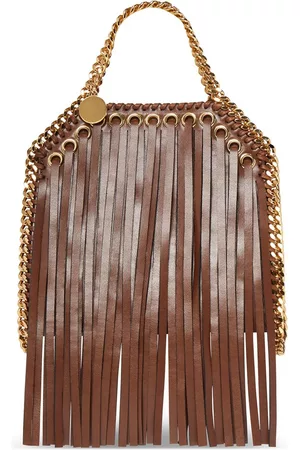 Stella McCartney Women Handbags - Falabella logo-plaque tote bag