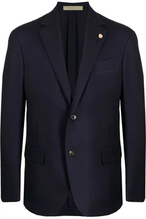corneliani Single-breasted virgin wool blazer