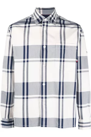 Tommy Hilfiger Men Shirts - Check-pattern cotton shirt