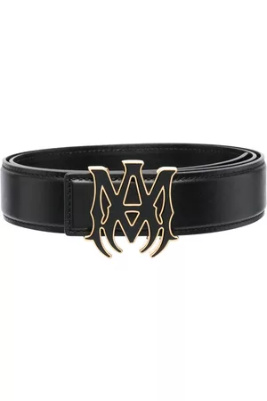 AMIRI Men Belts - Logo-buckle leather belt