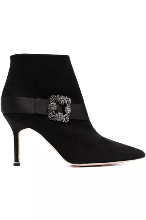 Manolo Blahnik Women Ankle Boots - Plinianu 90mm ankle boots