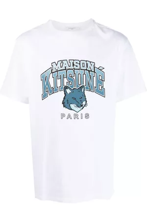 Maison Kitsuné Logo-print cotton T-shirt
