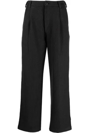 Maharishi Men Pants - Loose Deck textured trousers