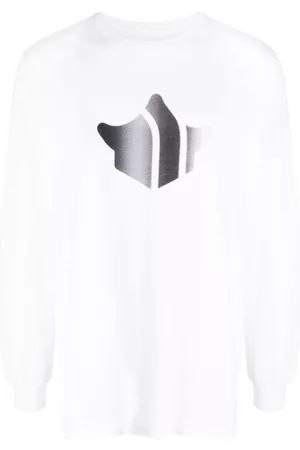 Maharishi Men Long Sleeve - Pointillist Temple cotton top