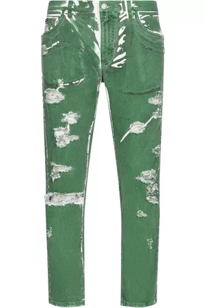 Jeans in the color Green for men