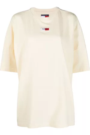 Tommy Hilfiger Men Short Sleeve - Logo-patch cotton T-shirt
