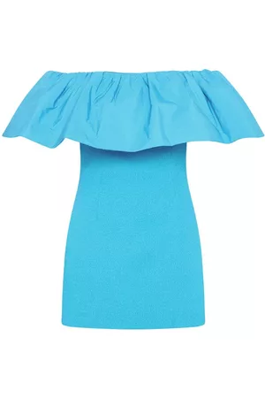 Rebecca Vallance Women Party Dresses - Cecily off-shoulder minidress