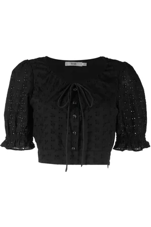 B+AB Broderie-anglaise cotton top
