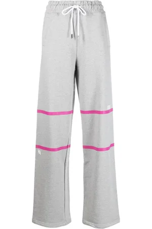 GCDS Logo-print drawstring-waistband track pants