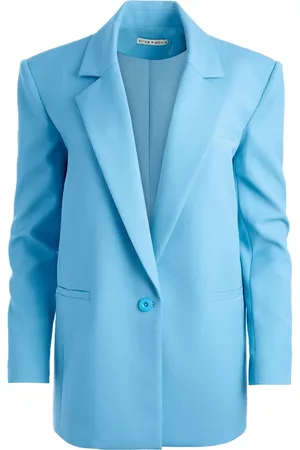 ALICE+OLIVIA Women Blazers - Notched-lapels single-breasted blazer