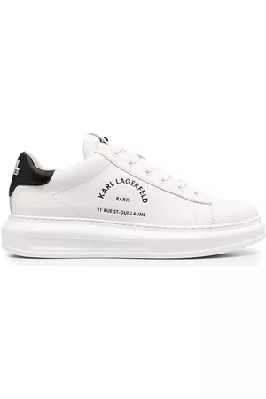 Karl Lagerfeld Men Sneakers - Address print low-top sneakers