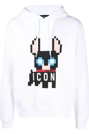 Dsquared2 Signature Icon-motif cotton hoodie