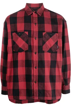 NEIGHBORHOOD Check-pattern cotton shirt