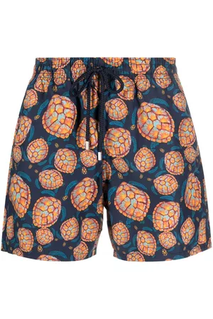 Vilebrequin Men Swim Shorts - Graphic-print swim shorts