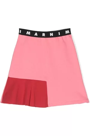 Marni Girls Skirts - Logo-band skirt