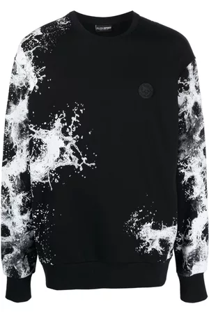 Philipp Plein Men Sweatshirts - Splash Extreme cotton sweatshirt