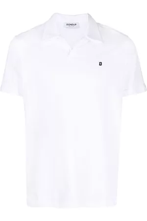 Dondup Men Polo Shirts - Logo-embroidered cotton polo shirt