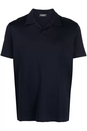 Dondup Men Polo Shirts - Logo-embroidered cotton polo shirt